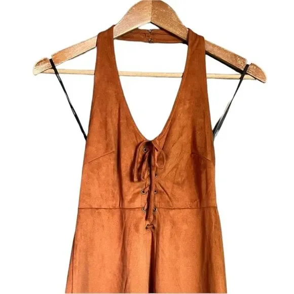 Forever 21 Rust Mini Dress - Picture 2 of 11